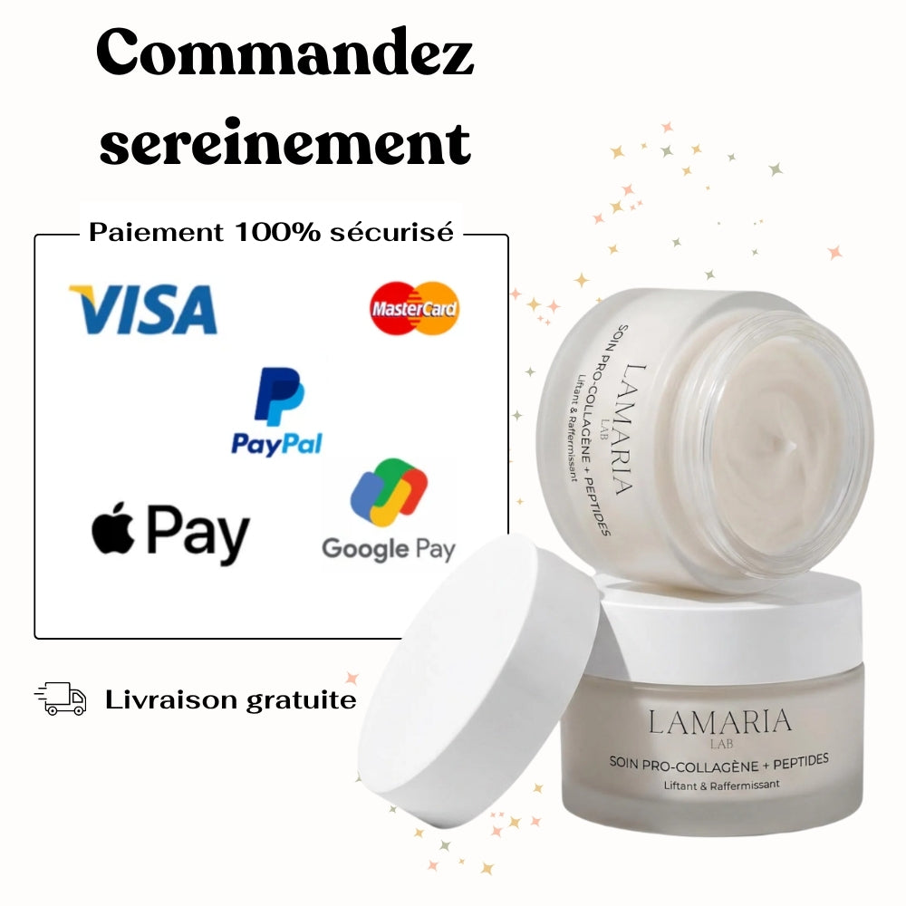 Soin Pro-Collagène + Peptides - Liftant & Raffermissant